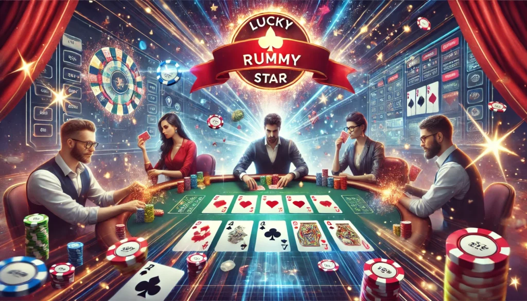 Visão geral do jogo Lucky Star Rummy